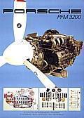 Der luftgekühlte Sechszylinder-Flugmotor PFM 3200 aus dem Jahr 1981.